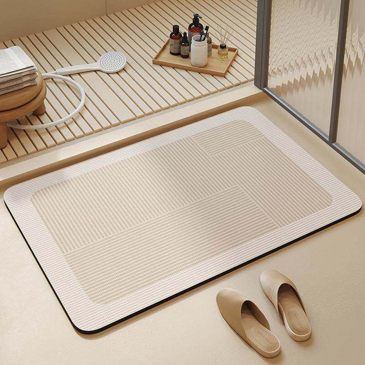 Decorative Oval Bath Mat