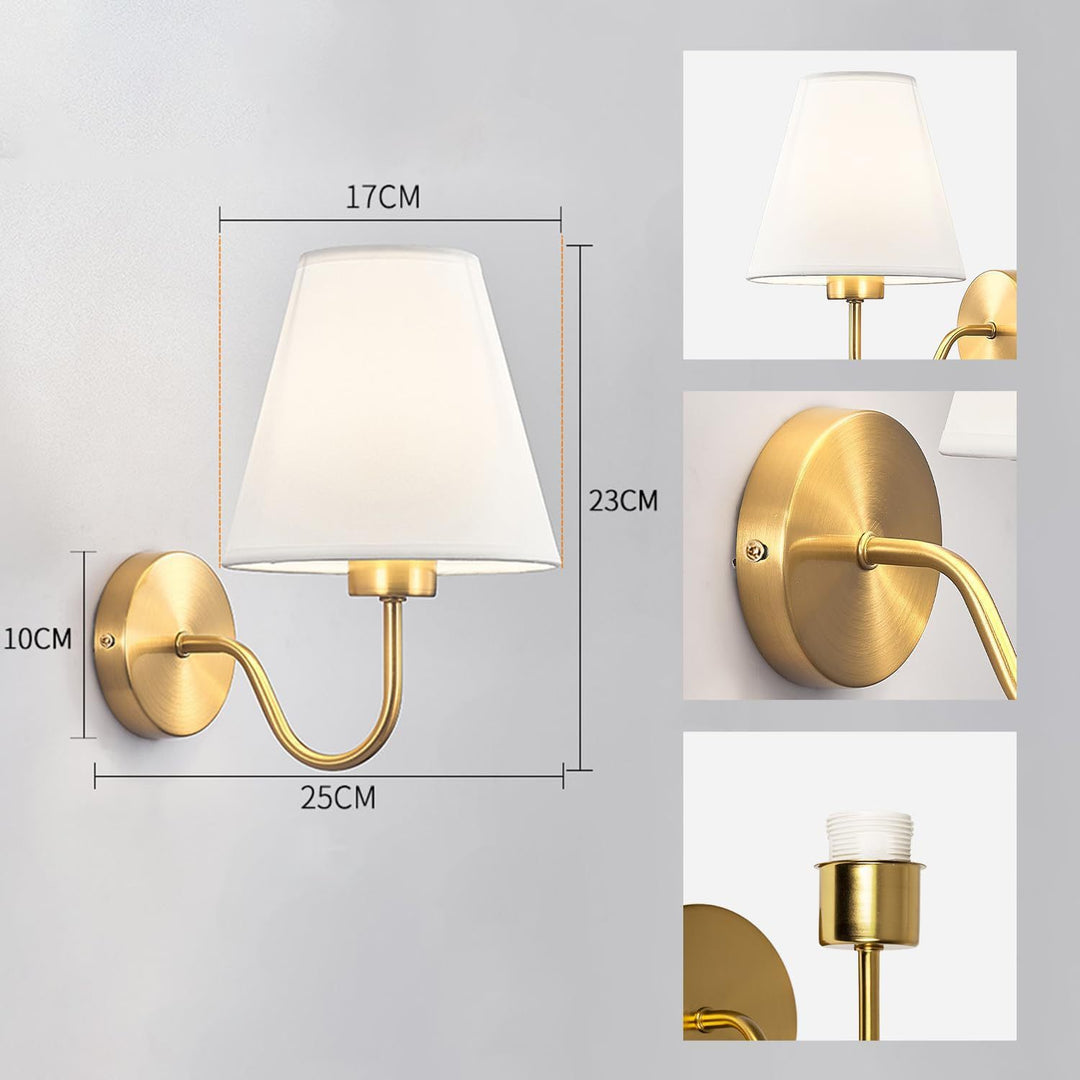 Modern Remote Control Wall Sconce