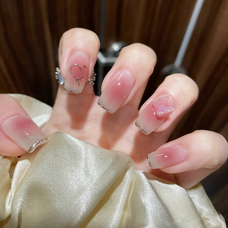 Decorative Acrylic Press-On Nail Art Set