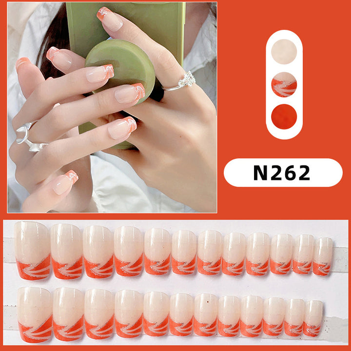 Artistic Gradient Press-On Nail Set