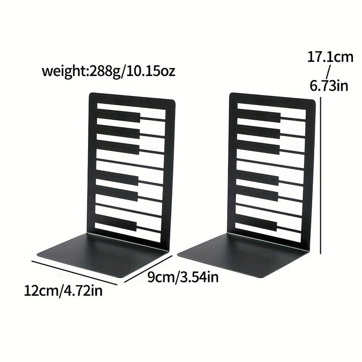 Decorative Music Note Bookends