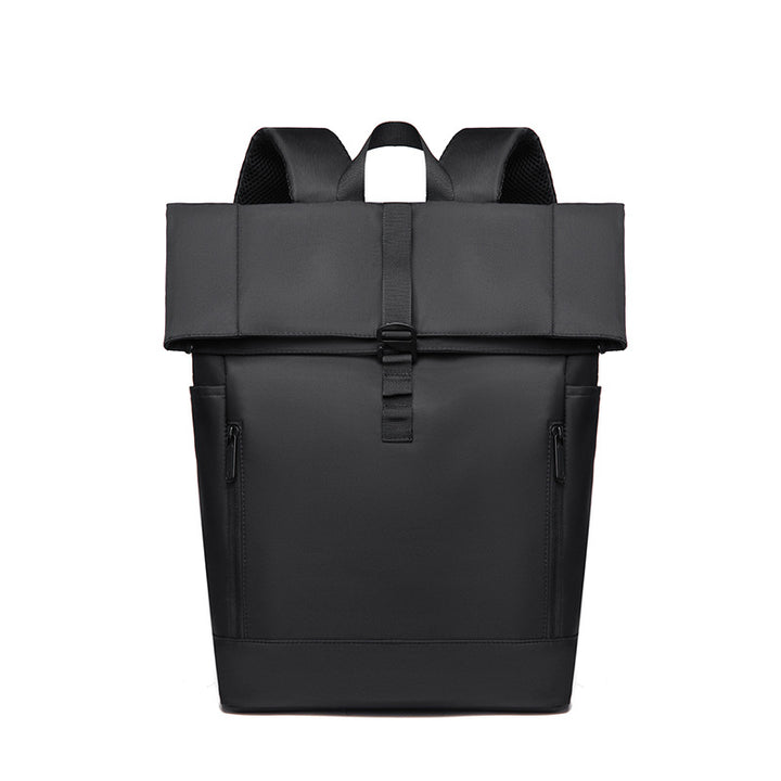 Urban Backpack with Modern Fold Closure and Versatile Compartments Kalsten