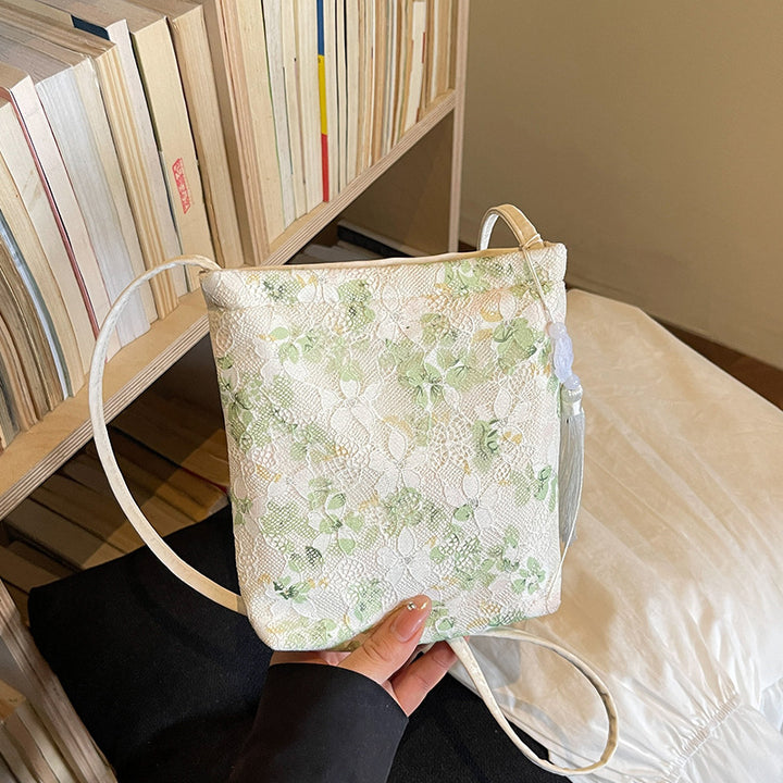 Elegant Embroidered Crossbody Bag