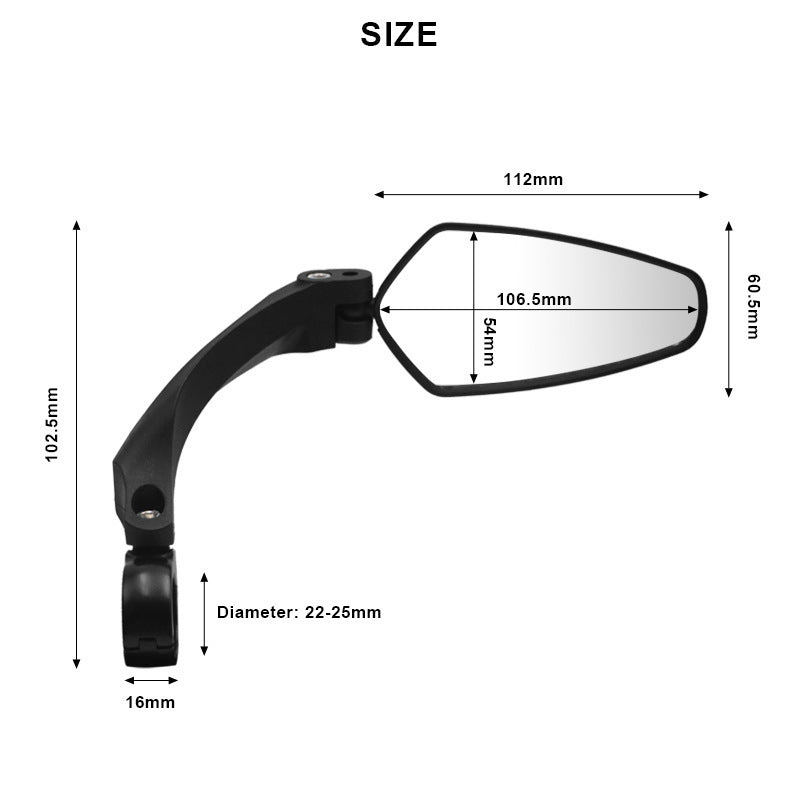 Adjustable Bicycle Rearview Mirror Kalsten