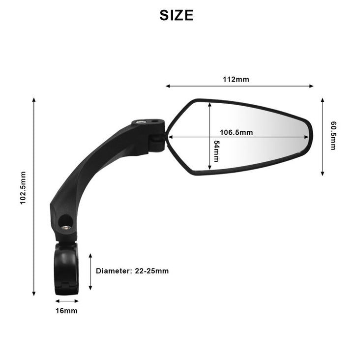 Adjustable Bicycle Rearview Mirror Kalsten