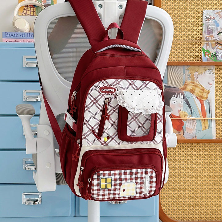 Cute Animal Print School Backpack Kalsten