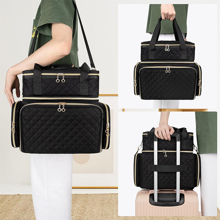 Elegant Quilted Storage Bag Kalsten