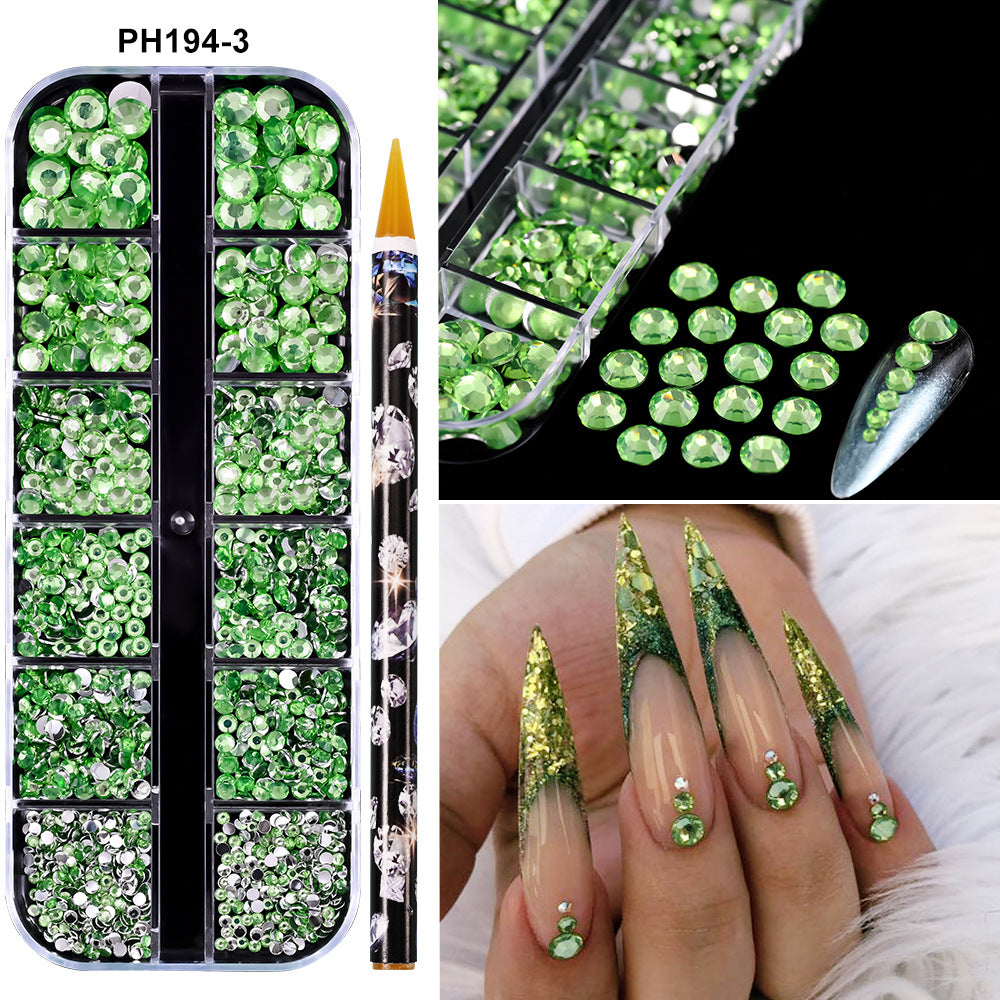Premium Rhinestone Nail Art Decoration Kit