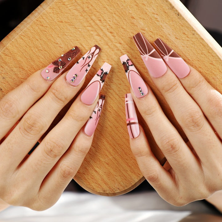 Elegant modern style artificial nails Kalsten