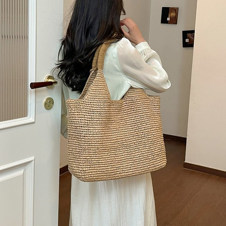 Handwoven shopping and beach bag Kalsten