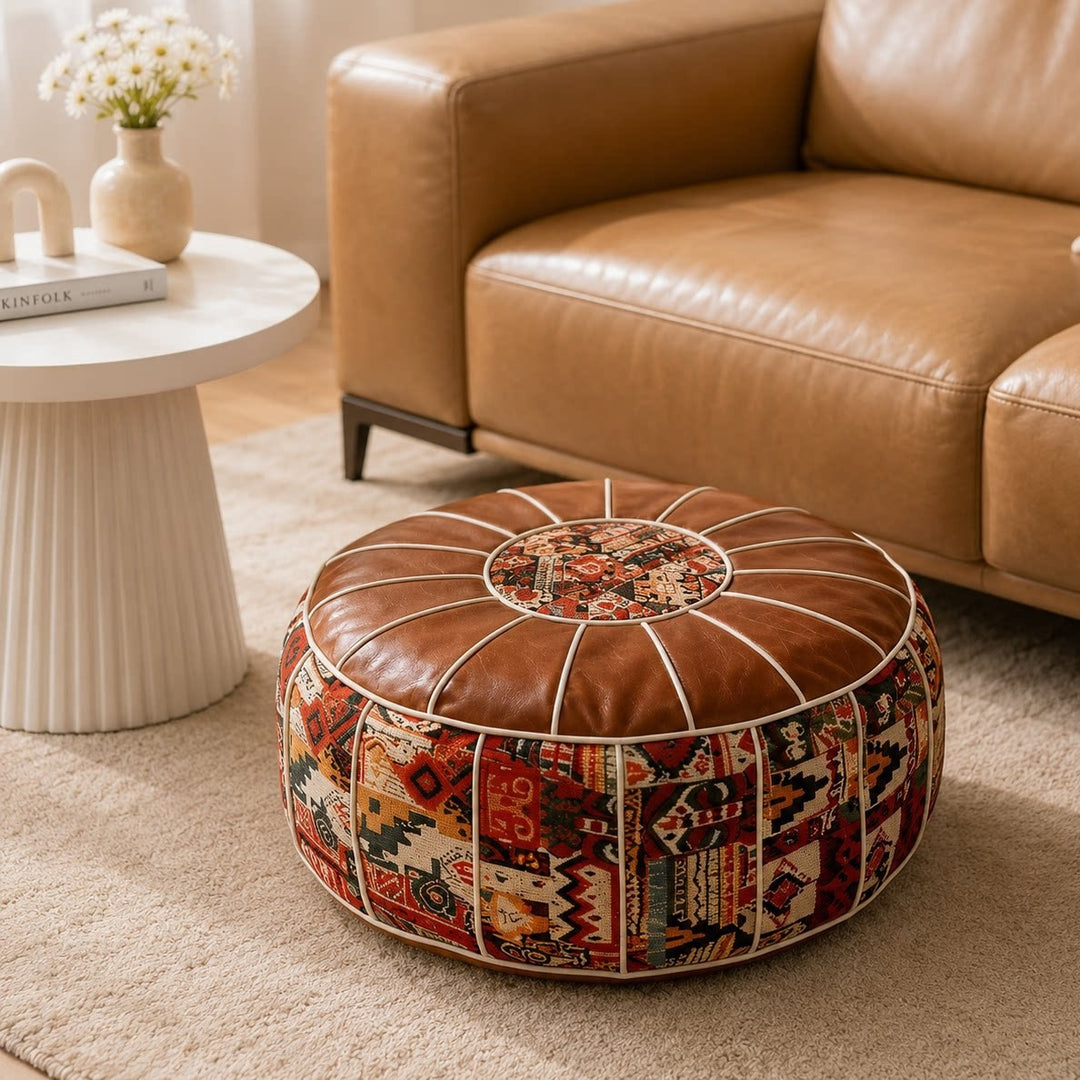 Decorative Floor Pouf Kalsten