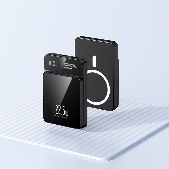 Portable power bank with wireless charging function and digital temperature display Kalsten