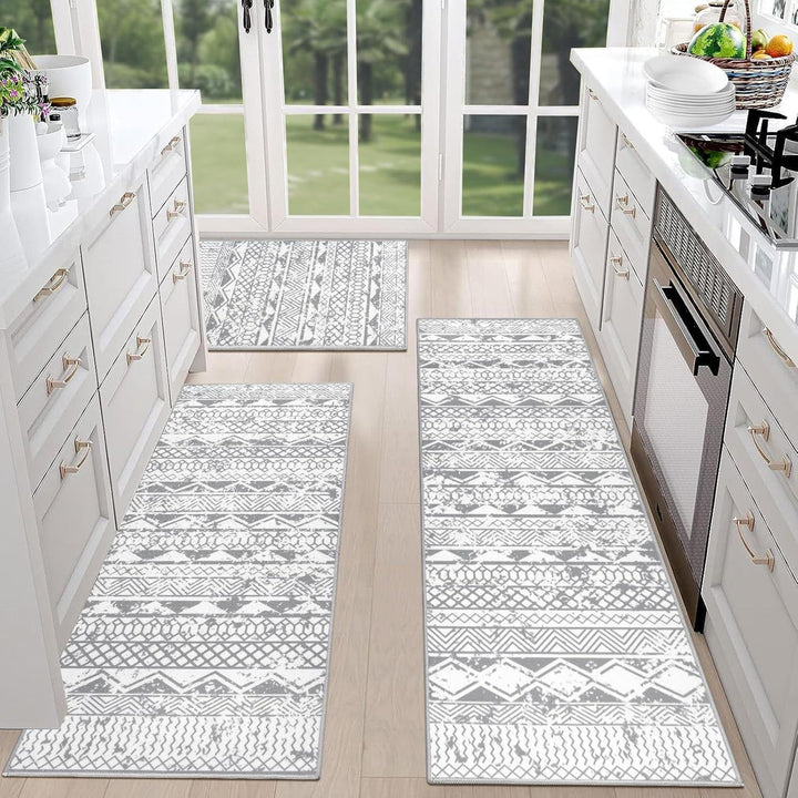 Luxurious Vintage-Inspired Kitchen Runner Mat Kalsten