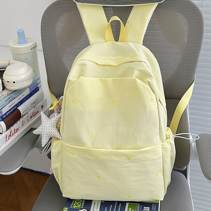 Elegant Embroidered Casual Backpack Kalsten