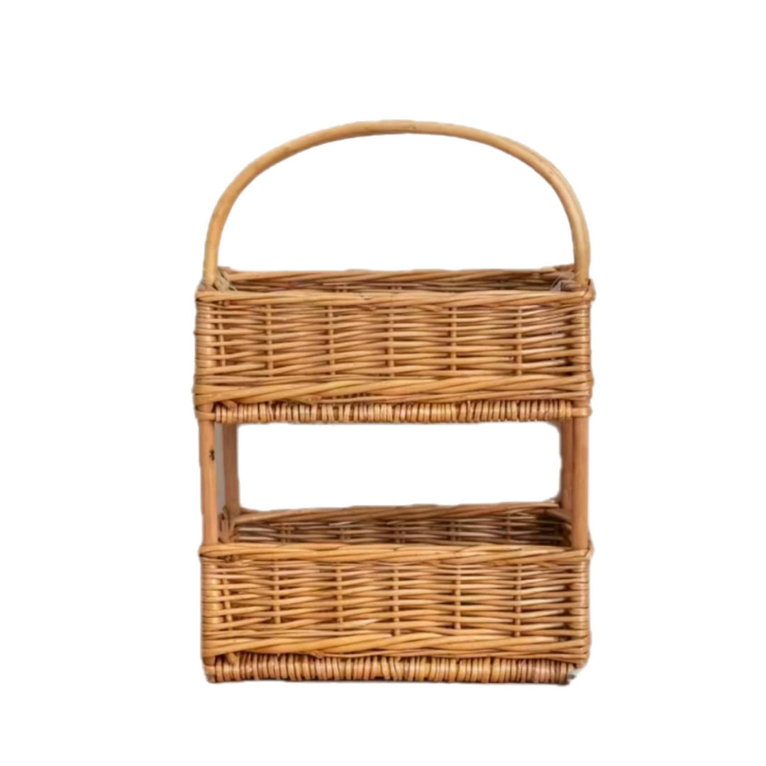 Wooden Multi-Tier Storage Organizer Kalsten