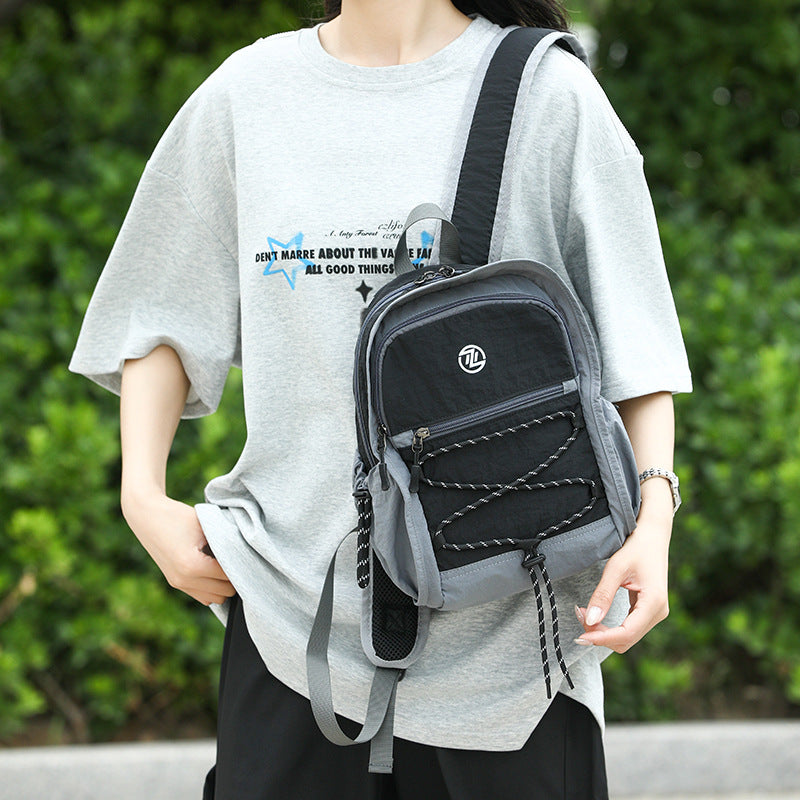 Stylish Multi-Functional Backpack with Mesh Accents Kalsten