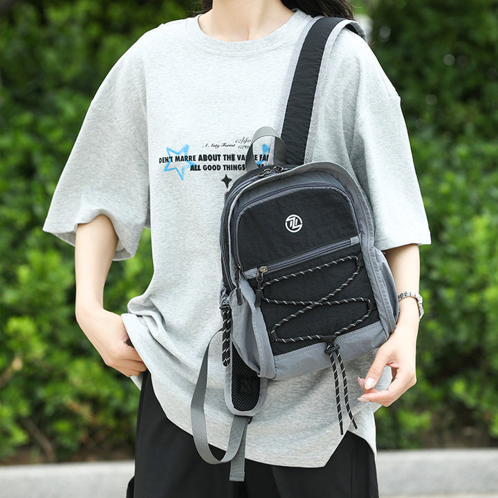 Stylish Multi-Functional Backpack with Mesh Accents Kalsten