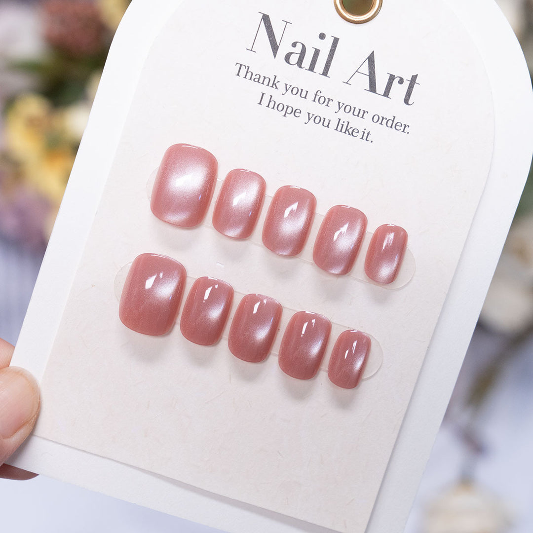 Glossy Press-On Nail Set  1791110284