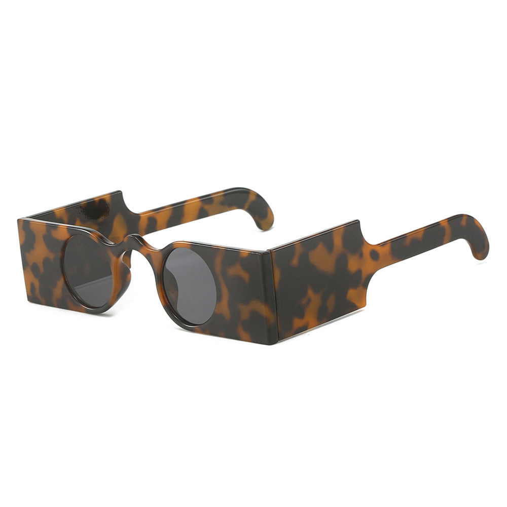 Avant-Garde Angular Frame Sunglasses Kalsten
