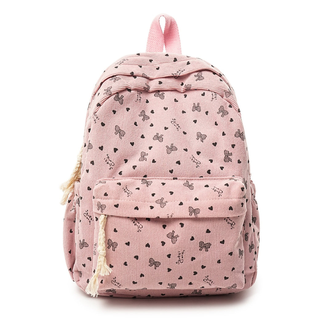 Textured Corduroy Everyday Backpack Kalsten