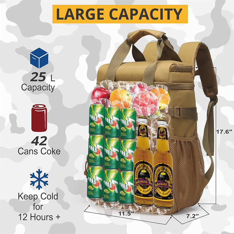 Multifunctional cooler backpack with insulating interior Kalsten