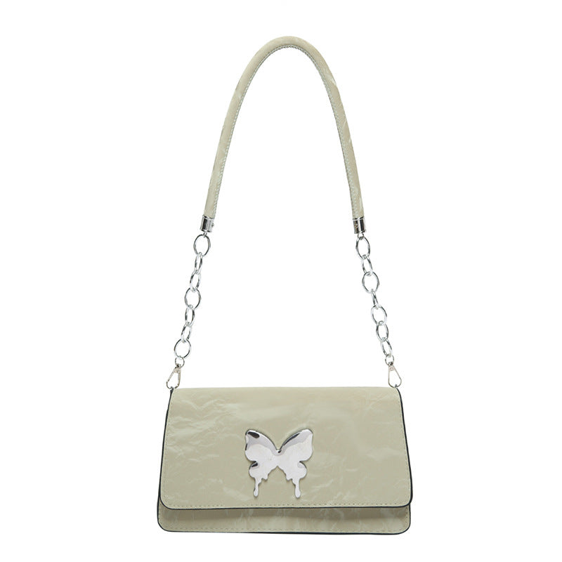 WoChic Designer Handbag with Butterfly Accent Kalsten