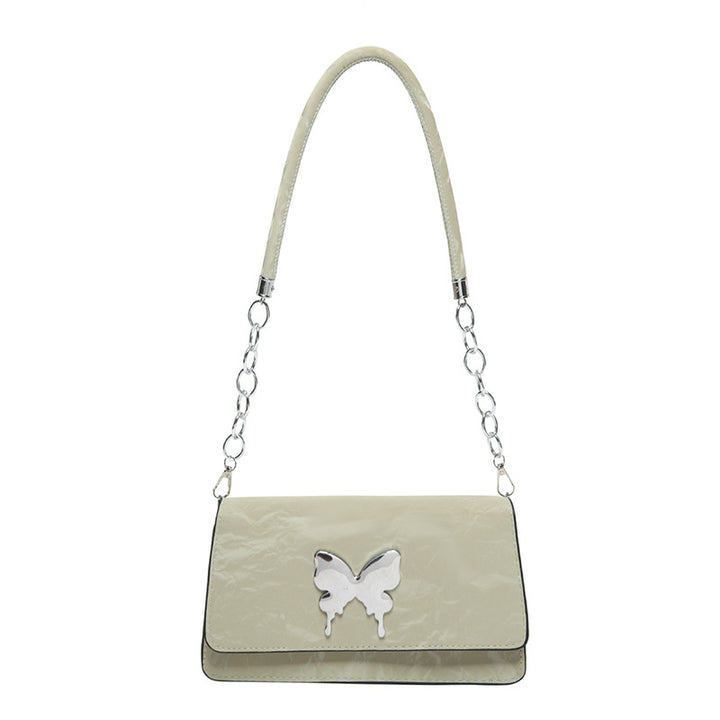 WoChic Designer Handbag with Butterfly Accent Kalsten