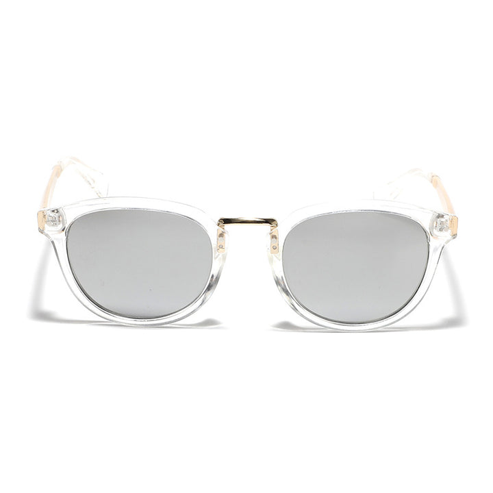 Women's fashion sunglasses with colorful, mirrored lenses and an elegant frame Kalsten