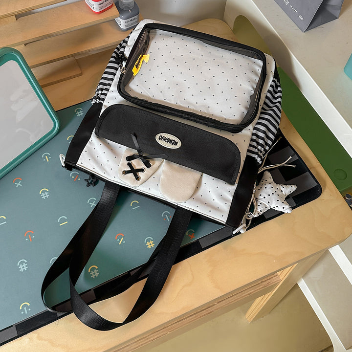 Playful Multi-Pocket School Backpack Kalsten
