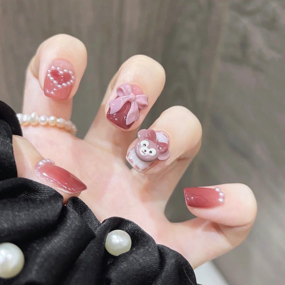 Playful 3D Nail Art Set