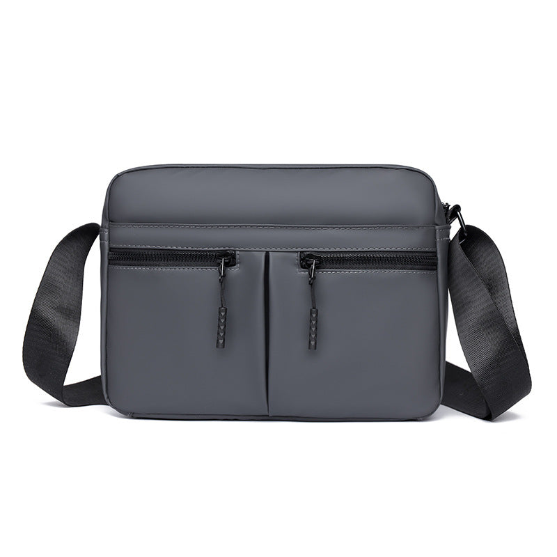 Sleek Dual-Zippered Utility Crossbody Bag Kalsten