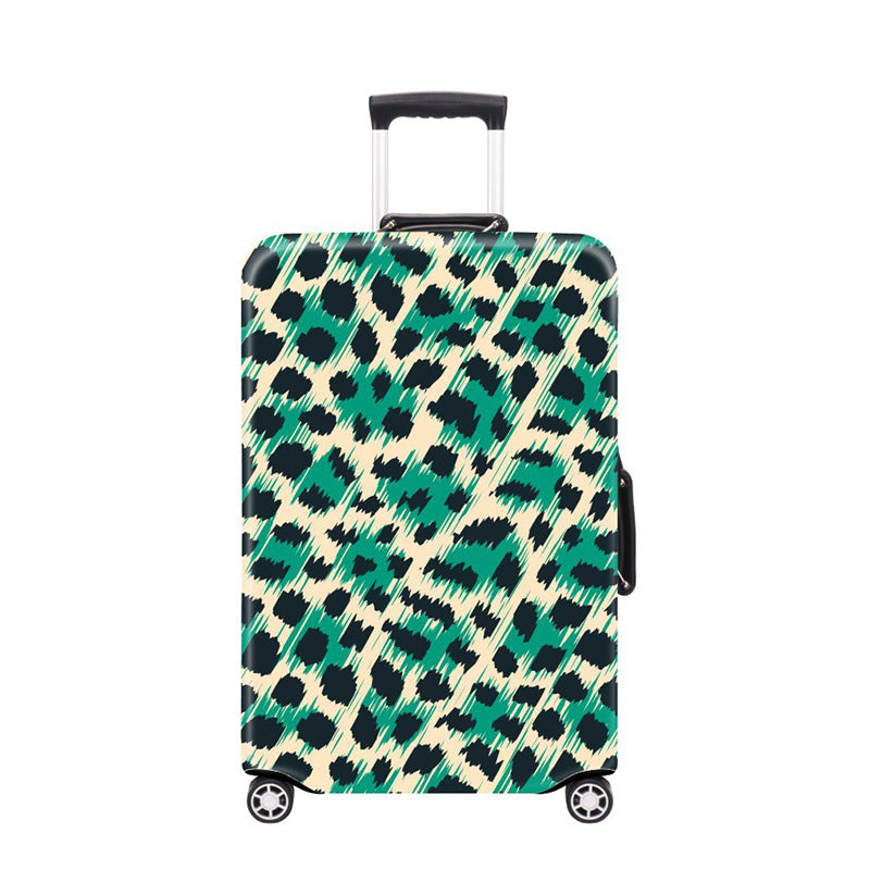 Women's Hard Shell Suitcase with Modern Geometric Design Kalsten