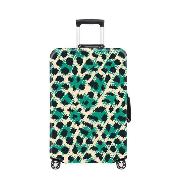 Women's Hard Shell Suitcase with Modern Geometric Design Kalsten
