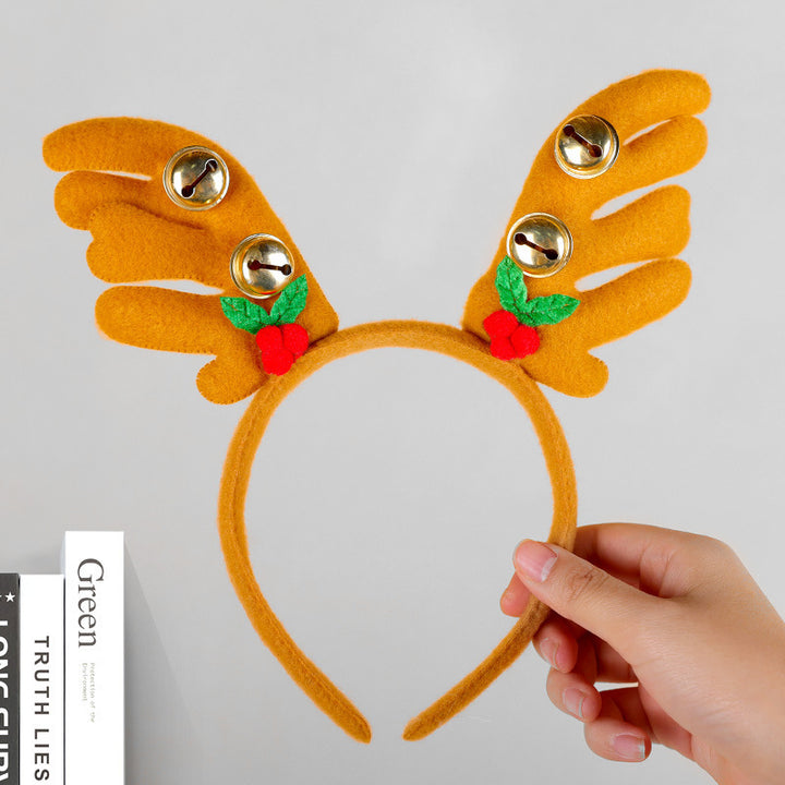 Festive Reindeer Antler Headband