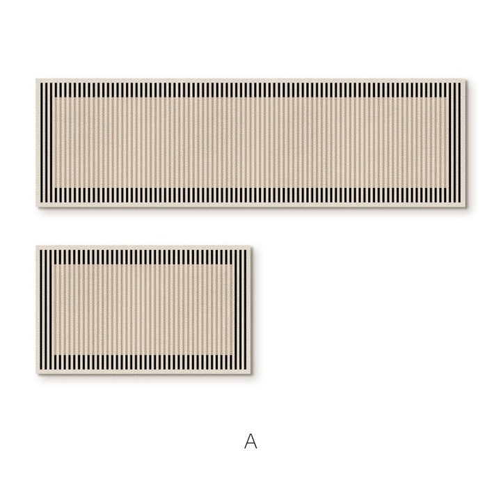 Stylish Textured Kitchen Runner Mat Kalsten