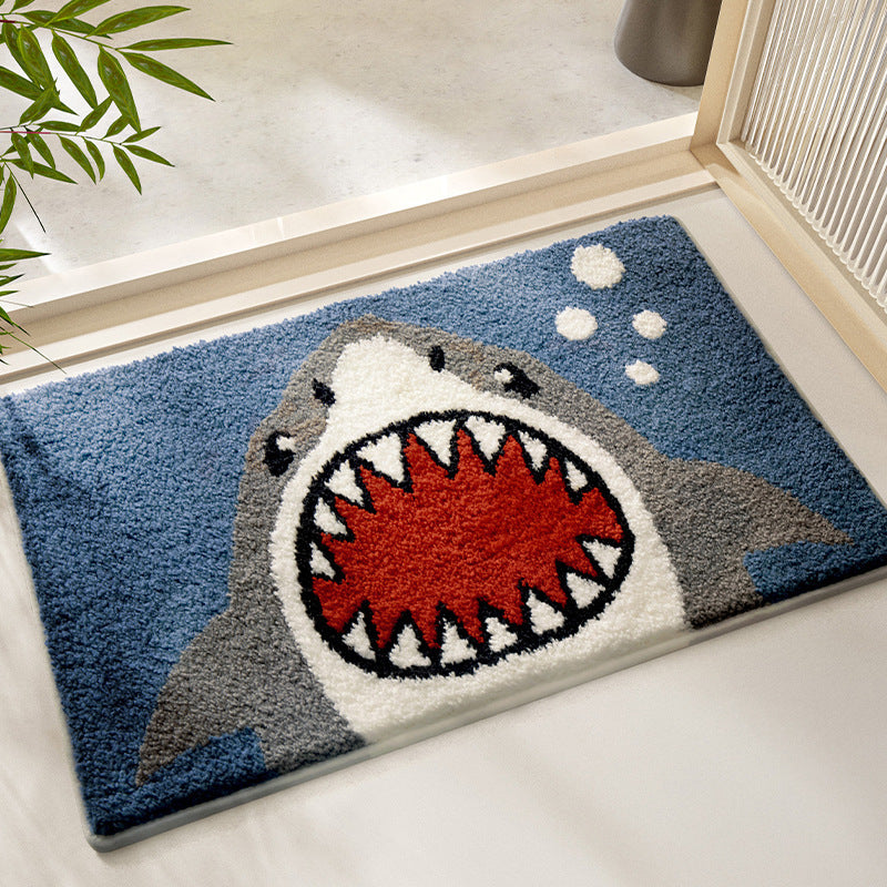 Turtle-Themed Plush Bath Mat Kalsten