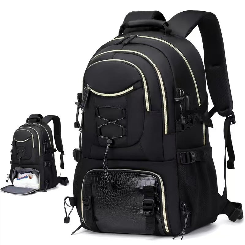 Versatile Travel Rolling Backpack