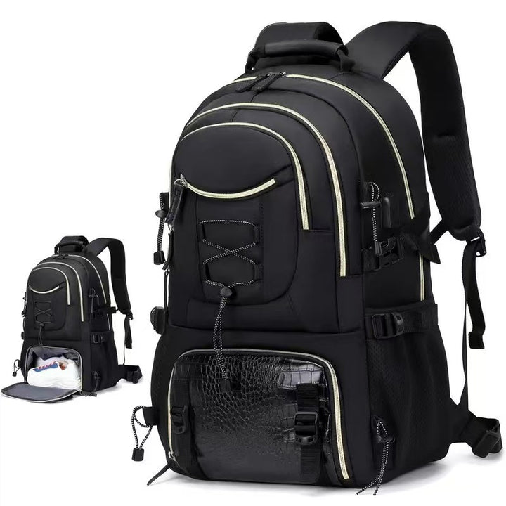 Versatile Travel Rolling Backpack