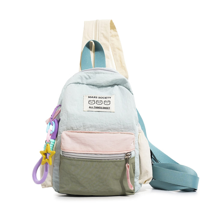 Color-Block Casual Backpack Kalsten