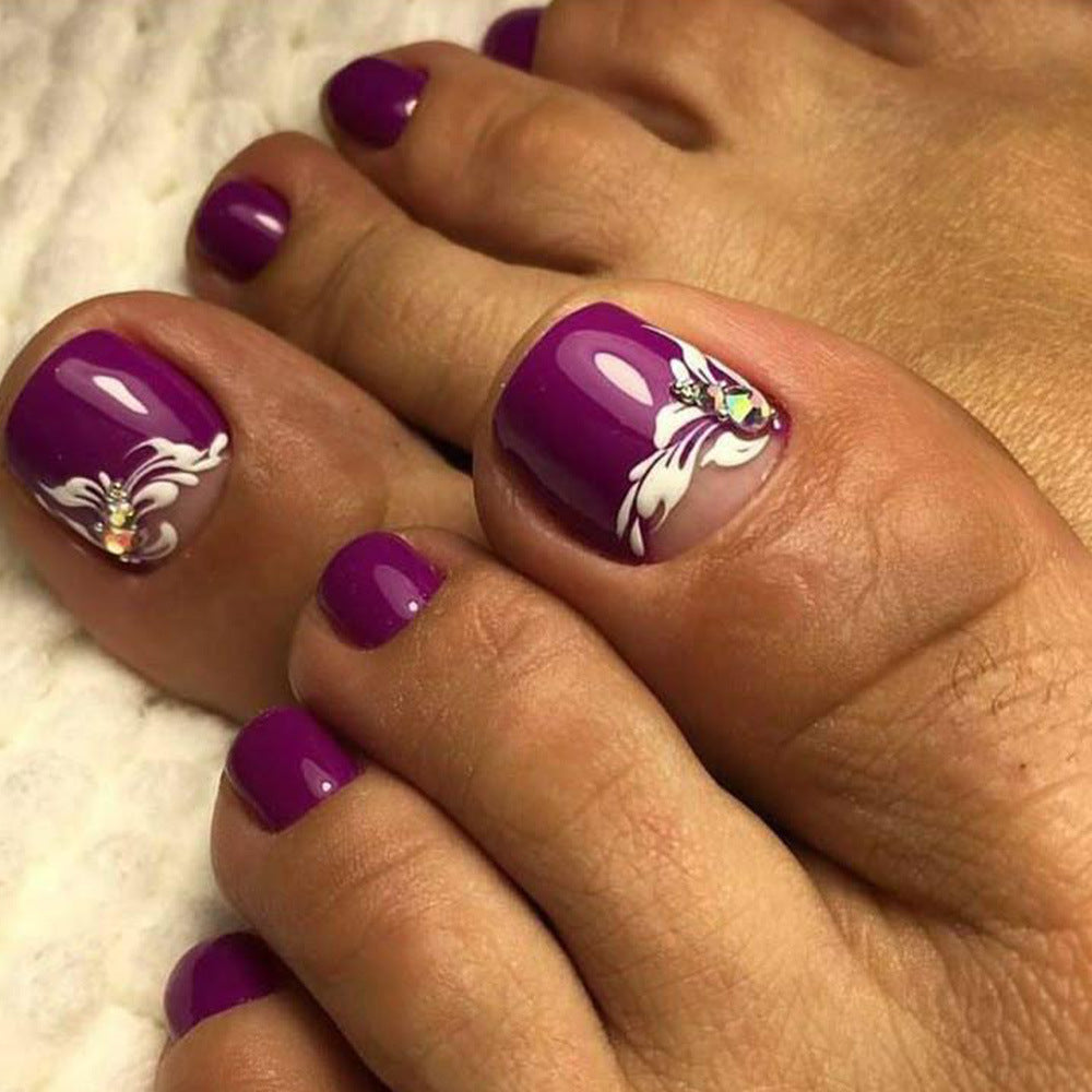 Artificial nails for elegant foot care Kalsten
