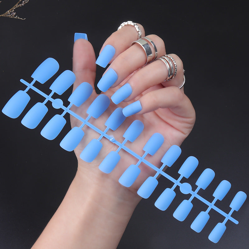 Matte Finish Press-On Nail Set Kalsten