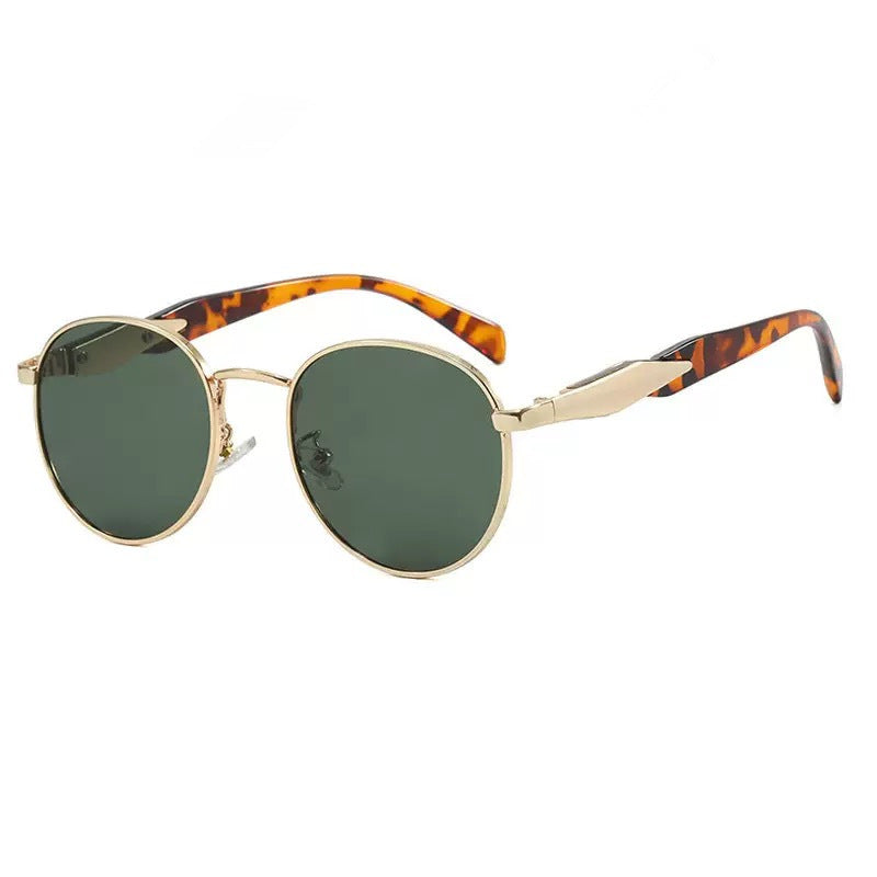 Vintage Inspired Round Frame Sunglasses Kalsten