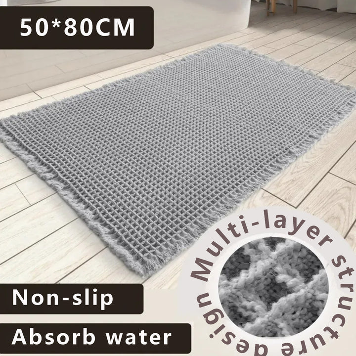 Textured Bath Mat Kalsten