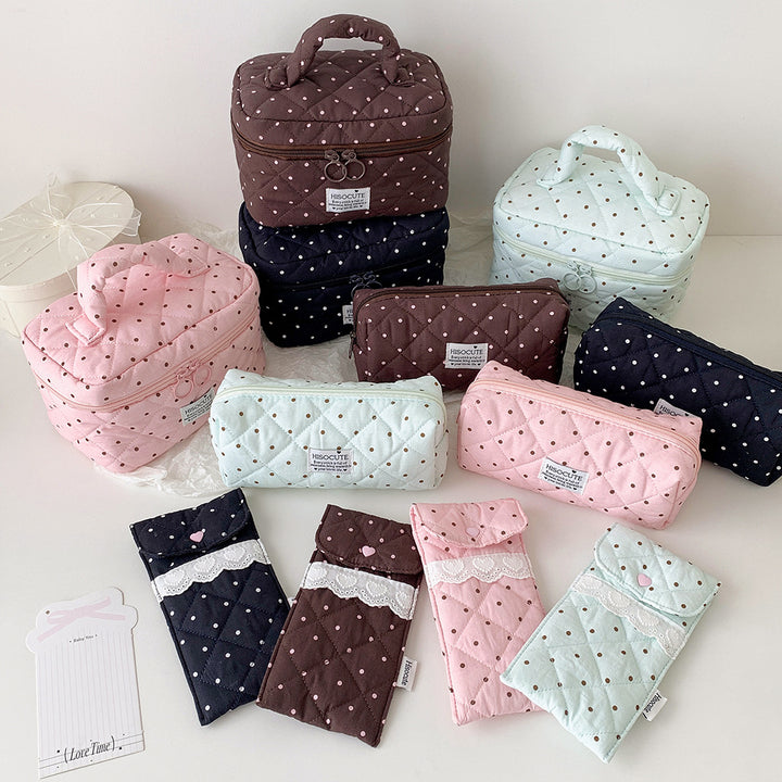 Quilted Elegance Pencil Case