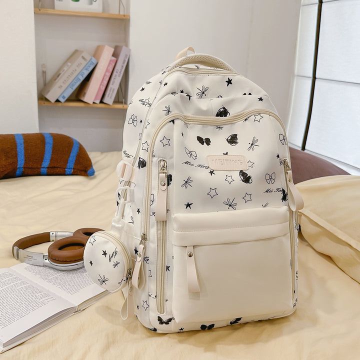Trendy Patterned Backpack Kalsten