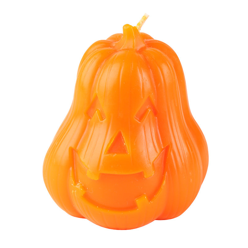 Sculptural Skull-Shaped Decorative Candle with Realistic Anatomy Detail