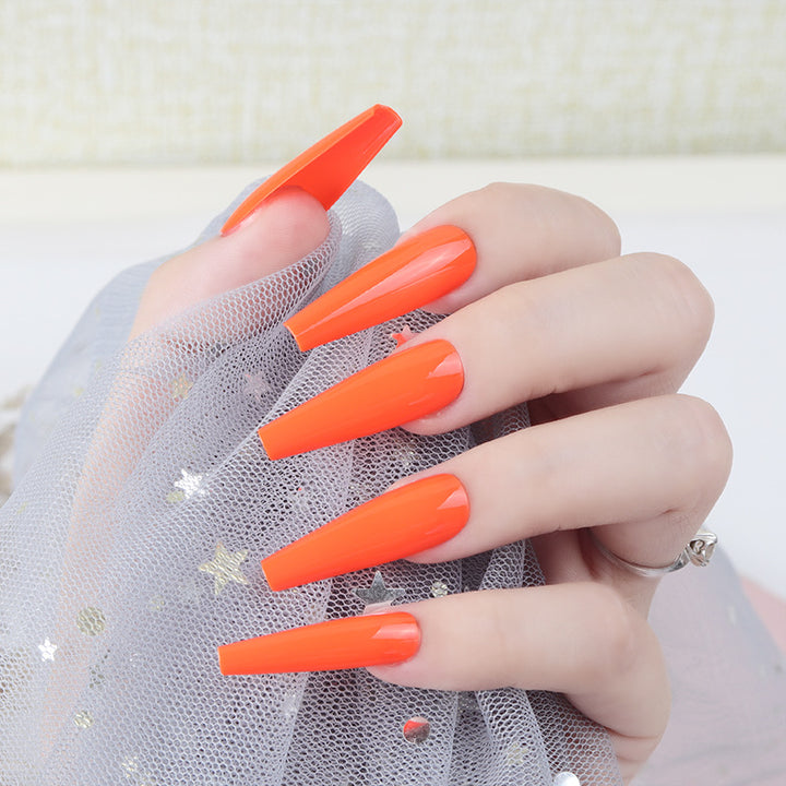Vibrant Stiletto Press-On Nails Kalsten