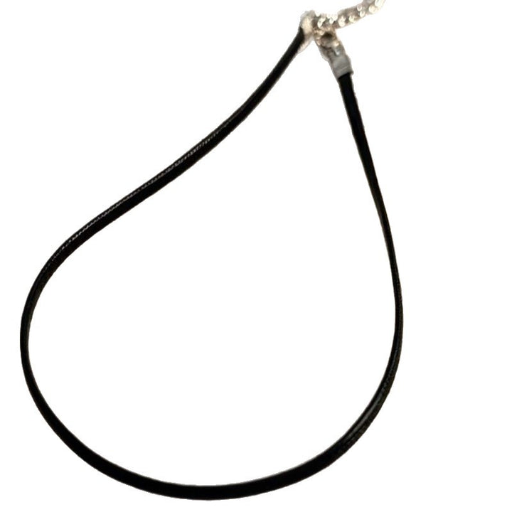 Adjustable Leather Choker Necklace Kalsten
