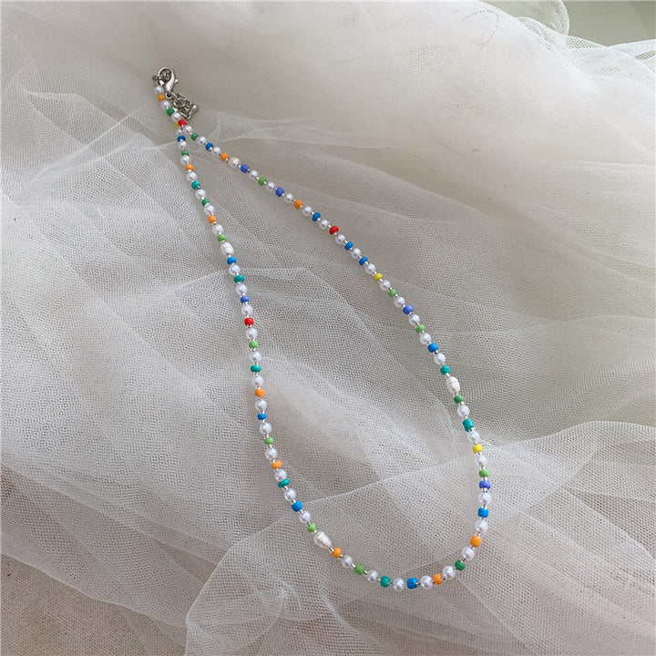 Colorful Beaded Kalsten Necklace