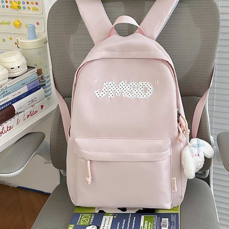 Trendy Casual Daypack with Cute Character Accent Kalsten